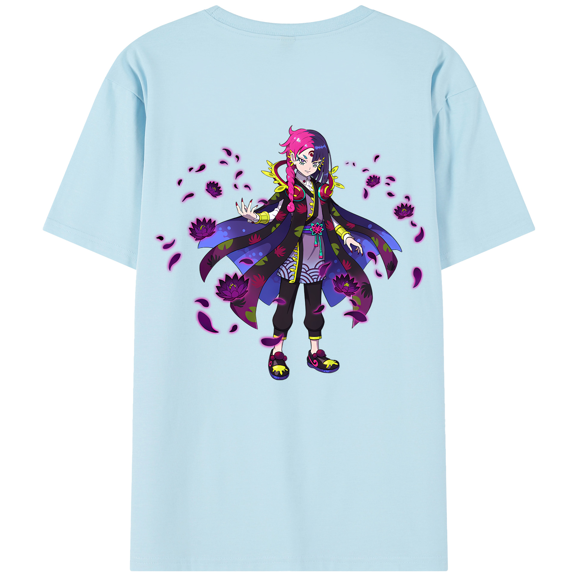 （画像用） 妖怪ウォッチ Yo-kai Watch 綿100％半袖Tシャツ（背面プリント）